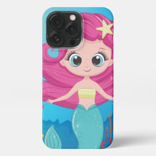 Mermaid I iPhone 13 Pro Slim Fit Case, Glossy iPhone 13 Pro Case