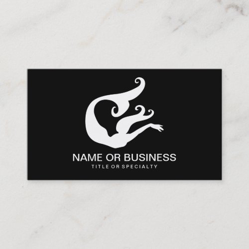 mermaid icon business card