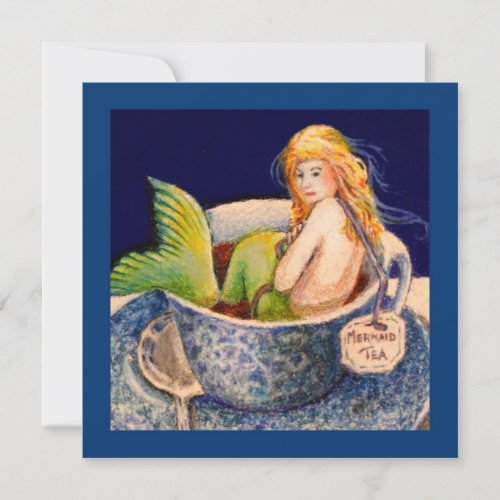 Mermaid II Tea Party Invitations
