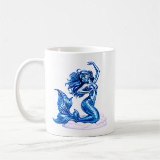 Mermaid Illustration Art Coffee Mug