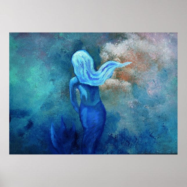 Mermaid in the Clouds Poster (Front)