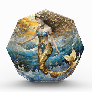 Mermaid in the Ocean Waves Photo Block
