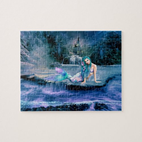 Mermaid in the Water Jigsaw Puzzle