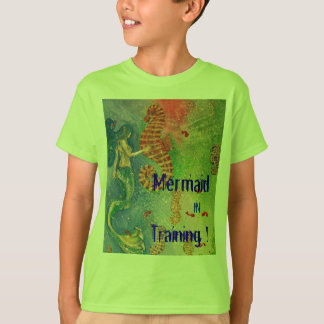 Mermaid in Training! t-shirt