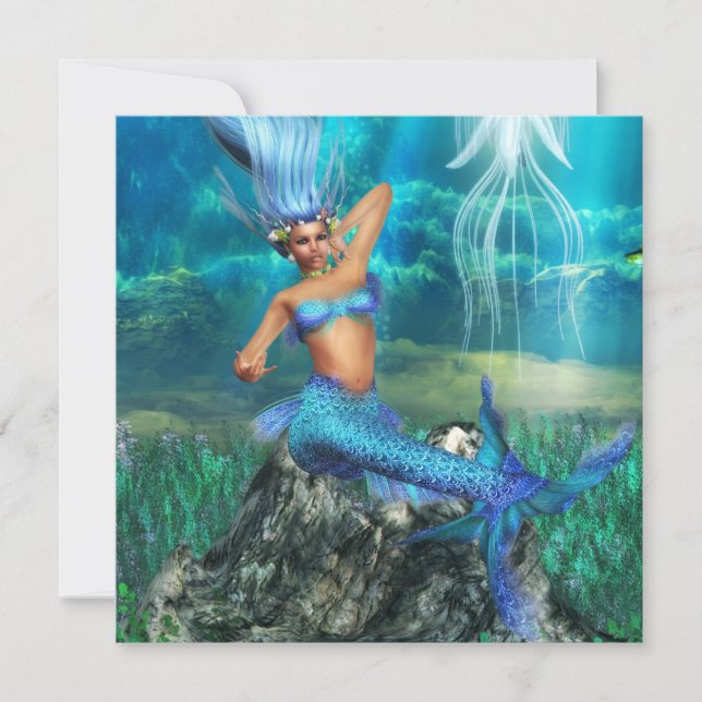 Mermaid Invitations (Front)
