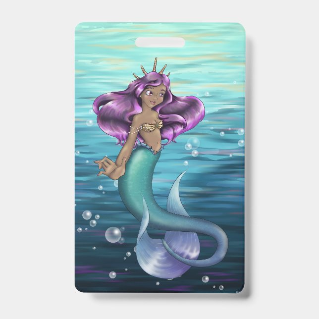 Mermaid Iole Badge (Front)