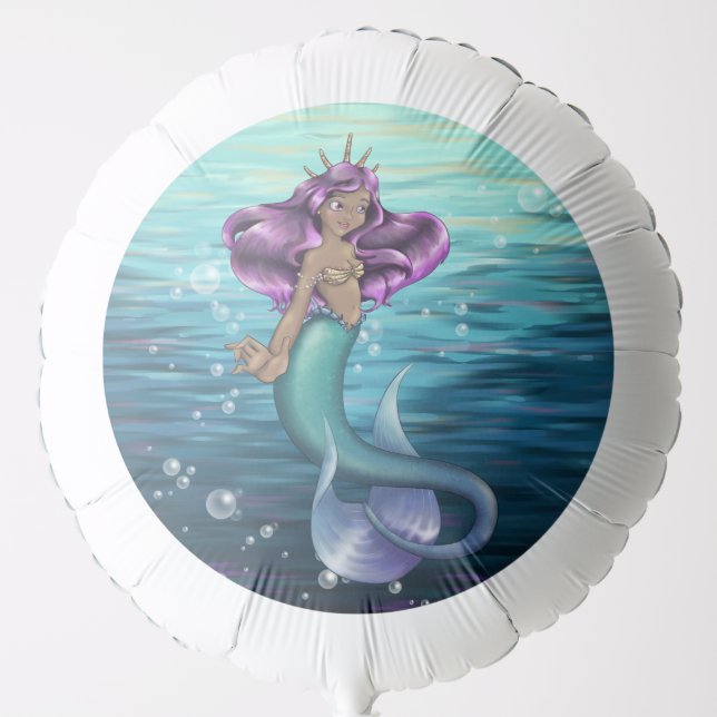 Mermaid Iole Balloon (Front)