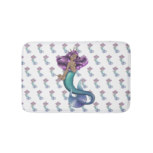 Mermaid Iole Bath Mat (Front)