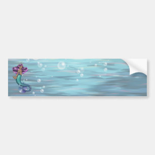 Mermaid Iole Bumper Sticker