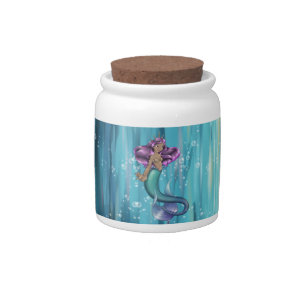 Mermaid Iole Candy Jar