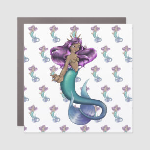 Mermaid Iole Car Magnet