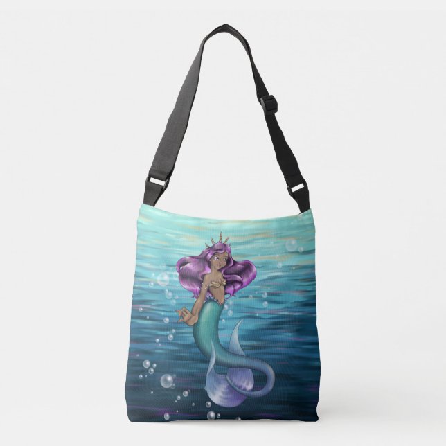 Mermaid Iole Crossbody Bag (Front)