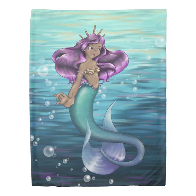 Mermaid Iole Duvet Cover (Front)