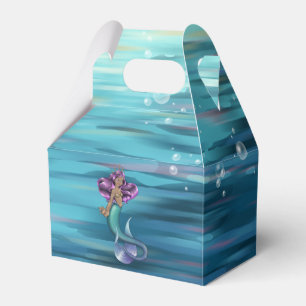 Mermaid Iole Favor Boxes