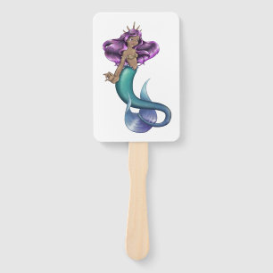 Mermaid Iole Hand Fan