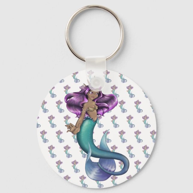 Mermaid Iole Keychain (Front)