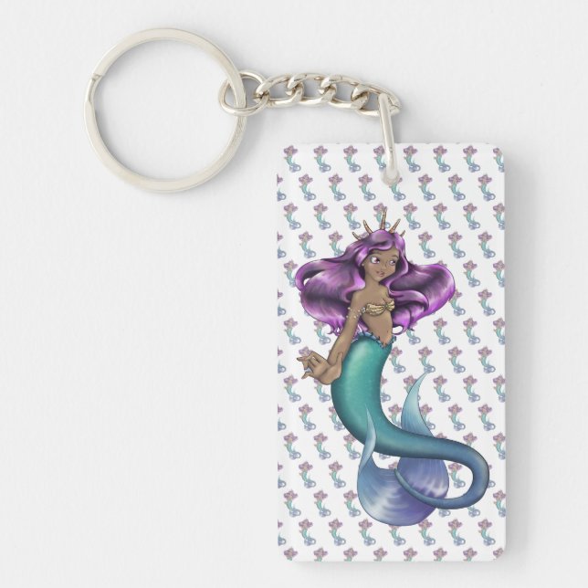 Mermaid Iole Keychain (Front)