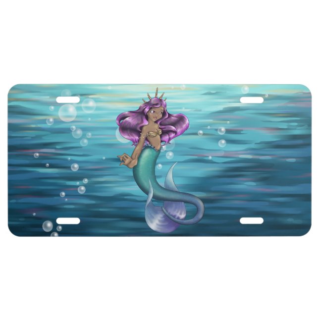 Mermaid Iole License Plate (Front)