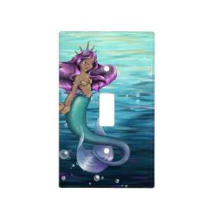 Mermaid Iole Light Switch Cover