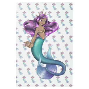 Mermaid Iole Metal Print