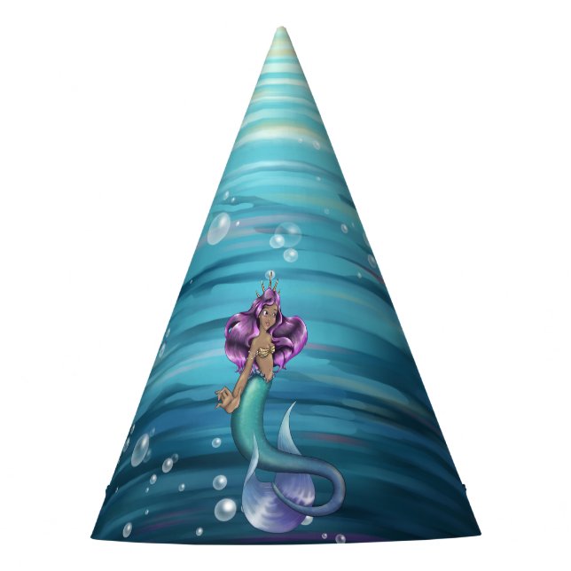 Mermaid Iole Party Hat (Front)