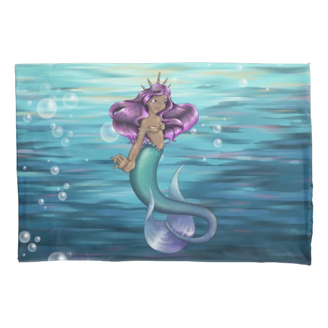 Mermaid Iole Pillow Case (Front)