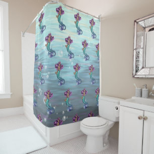 Mermaid Iole Shower Curtain