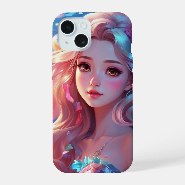 Mermaid  iphone case (Back)