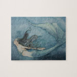 Mermaid Jigsaw Puzzle<br><div class="desc">Mermaid swimming with a school of fish.</div>