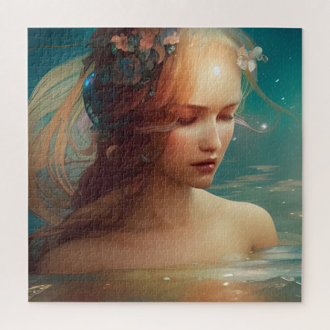 Mermaid Jigsaw Puzzle (Vertical)