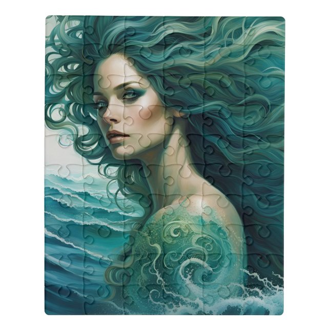 Mermaid Jigsaw Puzzle (Puzzle Vertical)