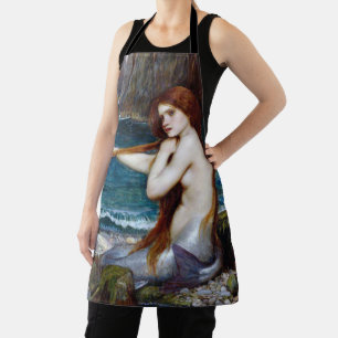 Mermaid, John William Waterhouse Apron