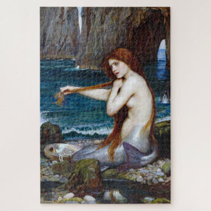 Mermaid, John William Waterhouse Jigsaw Puzzle