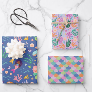 Mermaid Kelp Wrapping Paper