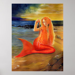 Mermaid Key Sunset POSTER
