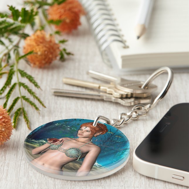 Mermaid Keychain (Front Right)