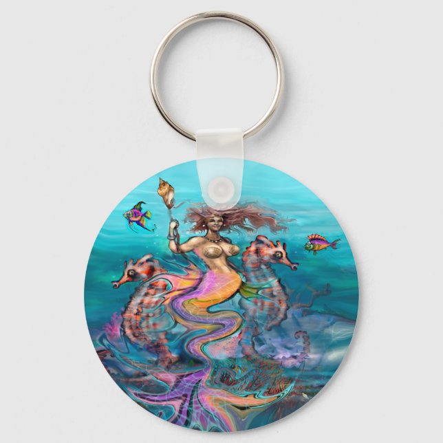 Mermaid Keychain (Front)
