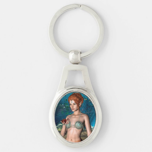 Mermaid Keychain (Front)
