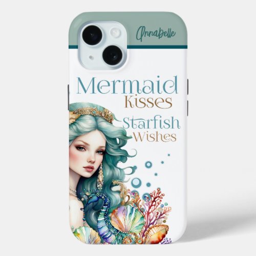 Mermaid Kisses iPhone  iPhone 15 Case