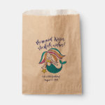Mermaid Kisses Kraft Favor Bag