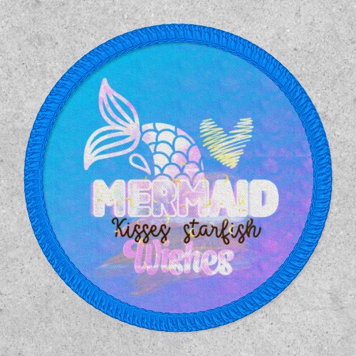 Mermaid Kisses Starfish Wishes Patch