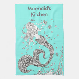 Mermaid Kitchen Towel