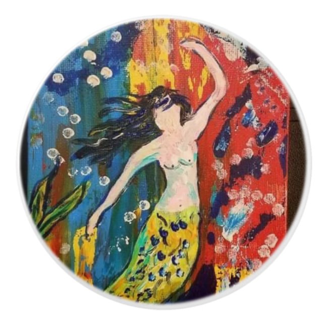 Mermaid Knob Pull (Front)
