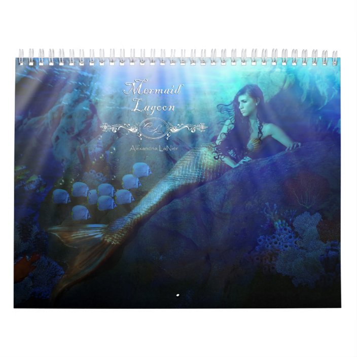 mermaid-lagoon-calendar-zazzle