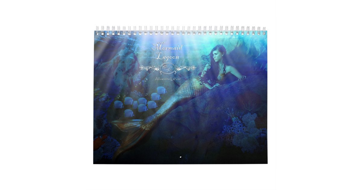 Mermaid Lagoon Calendar Zazzle