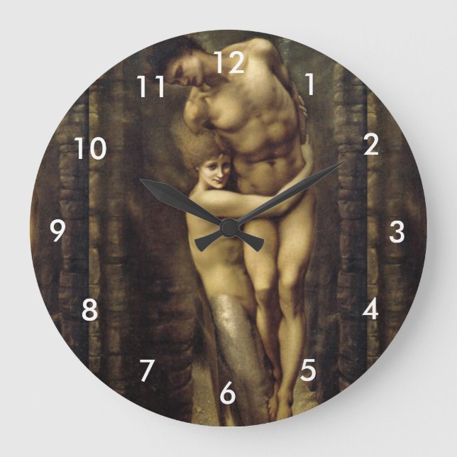 Mermaid Large Clock (Front)