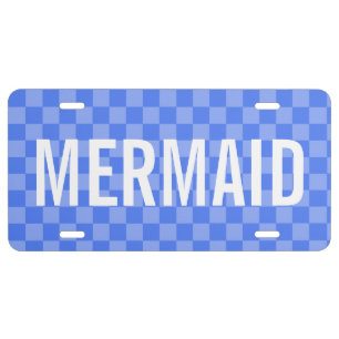 Mermaid License Plate
