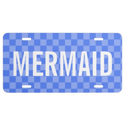 Mermaid License Plate