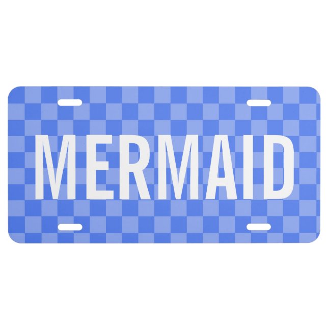 Mermaid License Plate (Front)