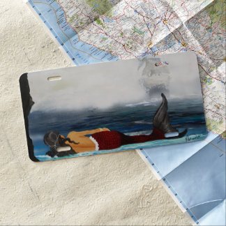 Mermaid License Plate